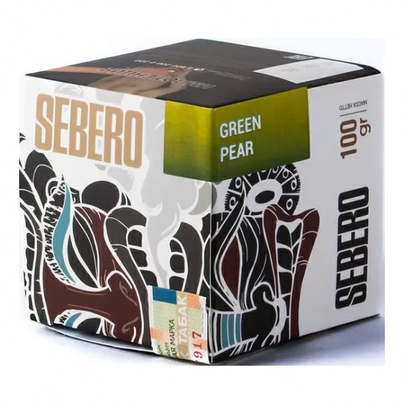 Табак Sebero - Green Pear (Зелёная Груша, 100 грамм) купить в Ростове-на-Дону