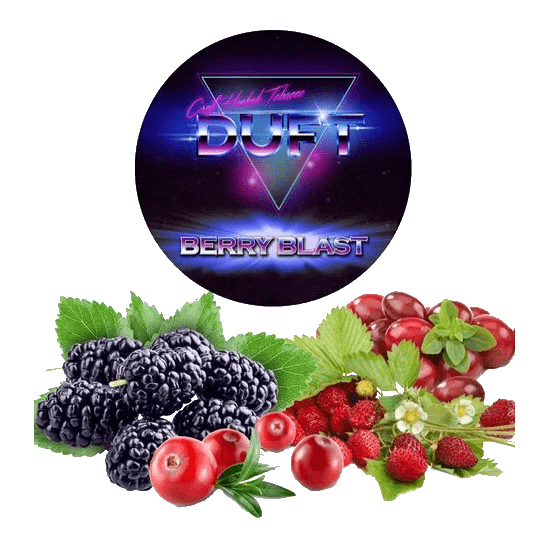 Табак Duft - Berry Blast (Ягодный Взрыв, 80 грамм) купить в Ростове-на-Дону