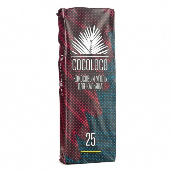 Уголь CocoLoco (25 мм, 12 кубиков) купить в Ростове-на-Дону