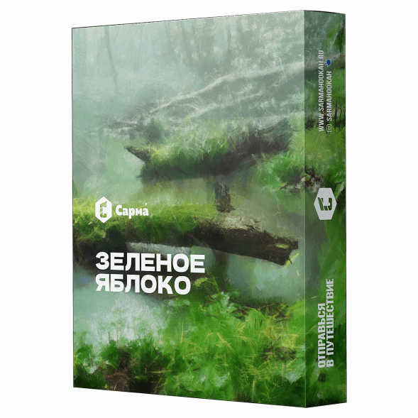 Табак Сарма - Зелёное Яблоко (40 грамм) купить в Ростове-на-Дону