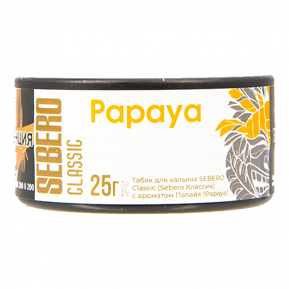 Табак Sebero - Papaya (Папайя, 25 грамм) купить в Ростове-на-Дону