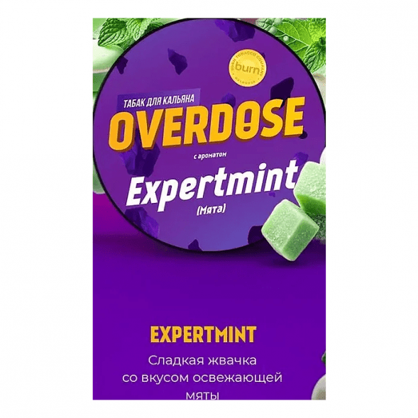 Табак Overdose - Expertmint (Мята, 100 грамм) купить в Ростове-на-Дону