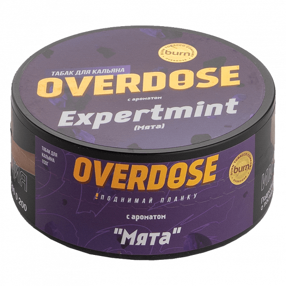 Табак Overdose - Expertmint (Мята, 100 грамм) купить в Ростове-на-Дону