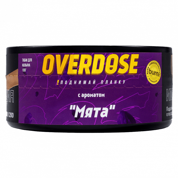 Табак Overdose - Expertmint (Мята, 100 грамм) купить в Ростове-на-Дону