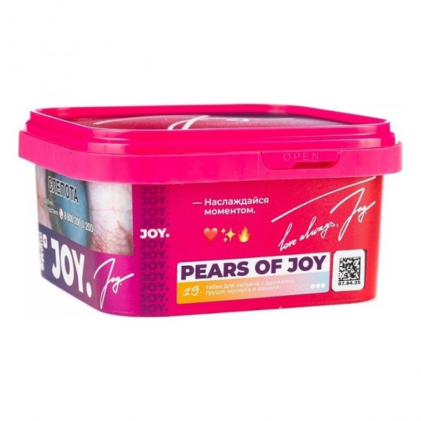 Табак Joy - Pears Of Joy (Груша, Мускус и Ваниль, 200 грамм) купить в Ростове-на-Дону