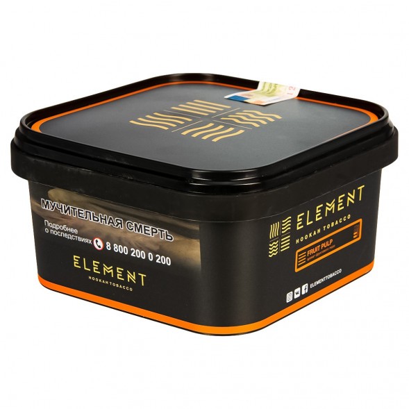 Табак Element Земля - Fruit Pulp NEW (Фруктовое Пюре, 200 грамм) купить в Ростове-на-Дону