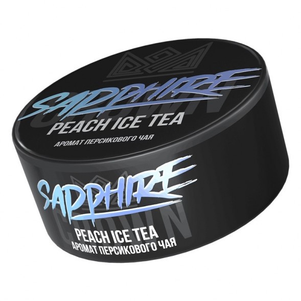 Табак Sapphire Crown - Peach Ice Tea (Персиковый Чай, 100 грамм) купить в Ростове-на-Дону