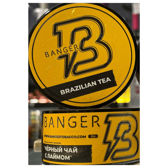 Табак Banger - Brazilian Tea (Чёрный Чай с Лаймом, 25 грамм) купить в Ростове-на-Дону