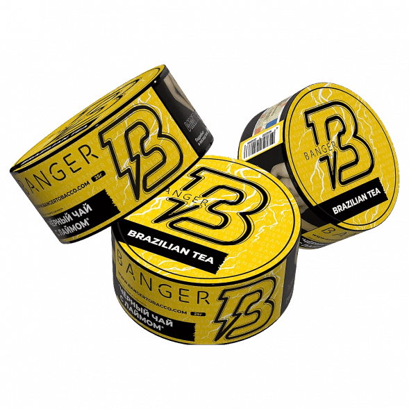 Табак Banger - Brazilian Tea (Чёрный Чай с Лаймом, 25 грамм) купить в Ростове-на-Дону