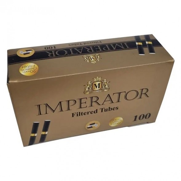 Гильзы сигаретные Imperator - Black Carbon Gold (84х20 мм, 100 шт.) купить в Ростове-на-Дону