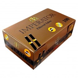 Гильзы сигаретные Imperator - Black Carbon Gold (84х20 мм, 100 шт.)