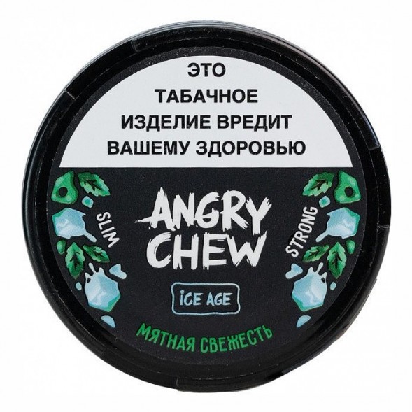 Табак жевательный Angry Chew Slim Strong - Мятная Свежесть (12 грамм) купить в Ростове-на-Дону