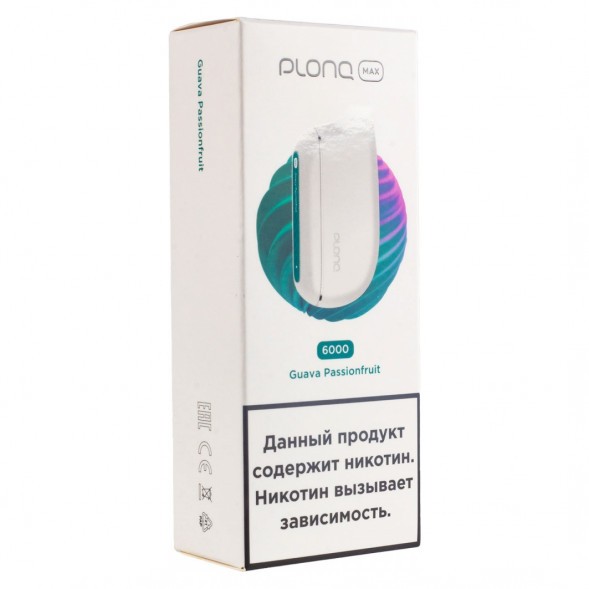 PLONQ MAX - Гуава Маракуйя (6000 затяжек) купить в Ростове-на-Дону