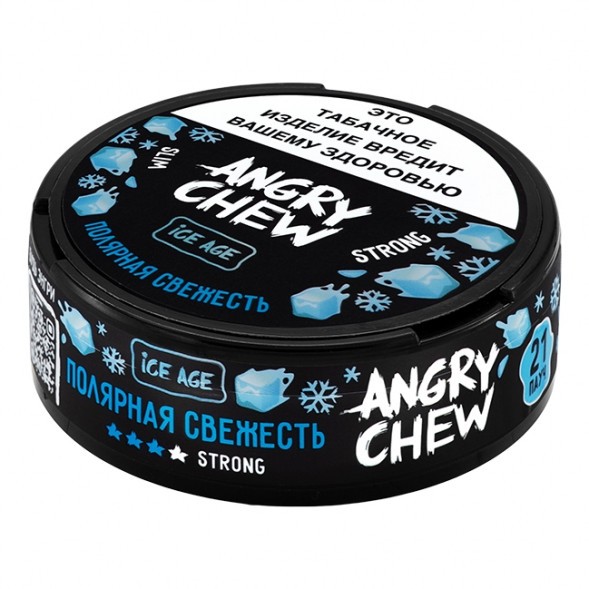 Табак жевательный Angry Chew Slim Strong - Полярная Свежесть (12 грамм) купить в Ростове-на-Дону