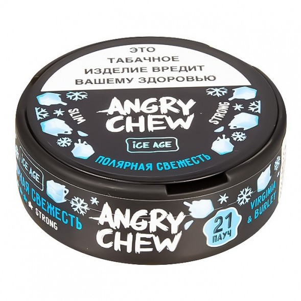 Табак жевательный Angry Chew Slim Strong - Полярная Свежесть (12 грамм) купить в Ростове-на-Дону