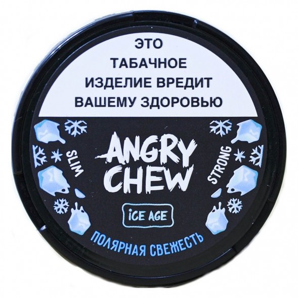 Табак жевательный Angry Chew Slim Strong - Полярная Свежесть (12 грамм) купить в Ростове-на-Дону