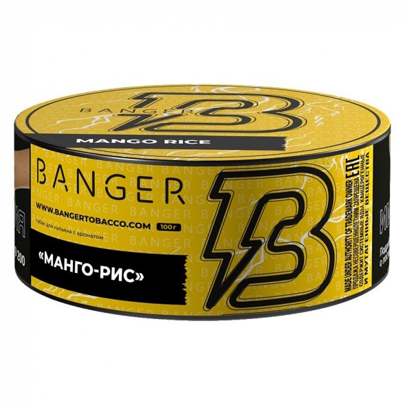 Табак Banger - Mango Rice (Манго-Рис, 100 грамм) купить в Ростове-на-Дону