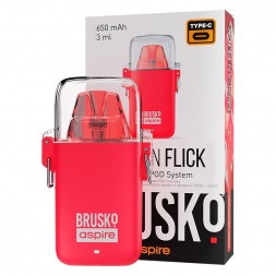 Электронная сигарета Brusko - Minican Flick (Красный)