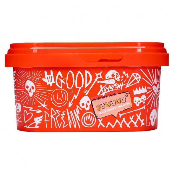 Табак Хулиган - Suuuuu (Белый Персик и Апельсин, 200 грамм) купить в Ростове-на-Дону