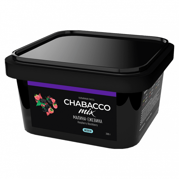 Смесь Chabacco MIX MEDIUM - Raspberry Blackberry (Малина-Ежевика, 200 грамм) купить в Ростове-на-Дону