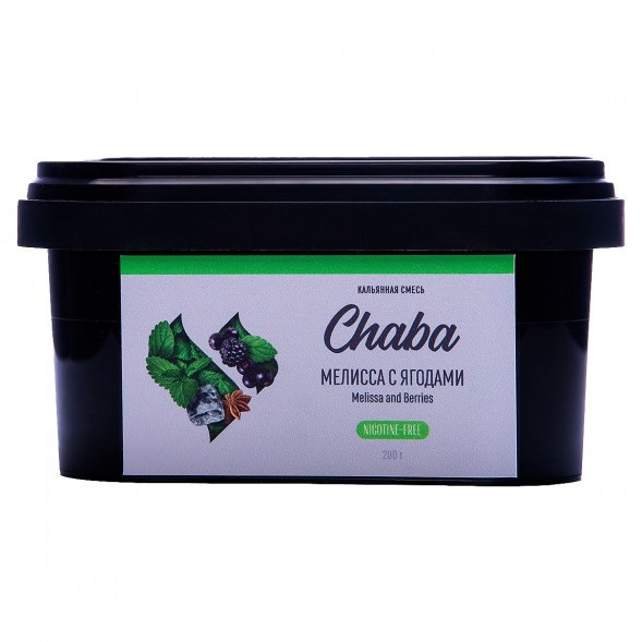 Смесь Chaba - Melissa and Berries (Мелисса с Ягодами, 200 грамм, Без никотина) купить в Ростове-на-Дону