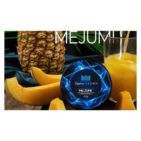 Табак Sapphire Crown - MeJuMi (Молочный Напиток с Дыней и Ананасом, 25 грамм) купить в Ростове-на-Дону