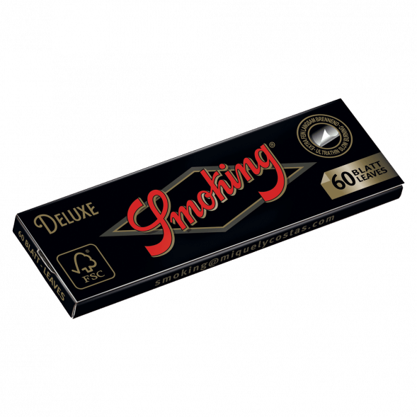 Бумага для самокруток Smoking - Regular Deluxe (70х37 мм, 60 штук) купить в Ростове-на-Дону