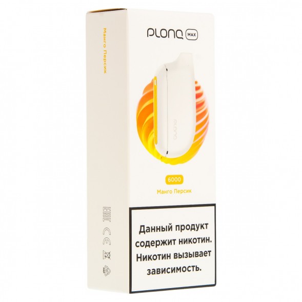 PLONQ MAX - Манго Персик (6000 затяжек) купить в Ростове-на-Дону