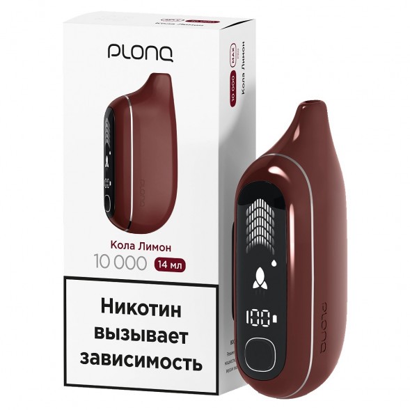 PLONQ MAX PRO - Кола Лимон (10000 затяжек) купить в Ростове-на-Дону
