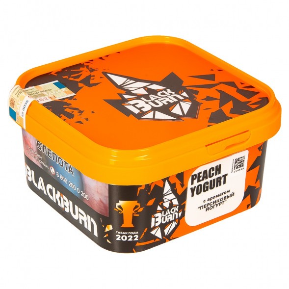 Табак BlackBurn - Peach Yogurt (Персиковый Йогурт, 200 грамм) купить в Ростове-на-Дону