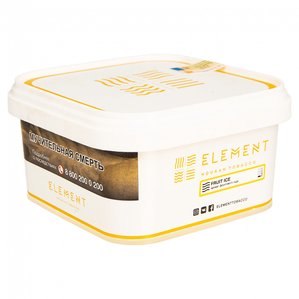 Табак Element Воздух - Fruit Ice NEW (Фруктовый Лёд, 200 грамм) купить в Ростове-на-Дону