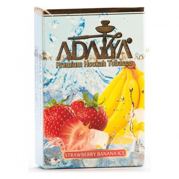 Табак Adalya - Strawberry Banana Ice (Ледяная Клубника и Банан, 50 грамм, Акциз) купить в Ростове-на-Дону