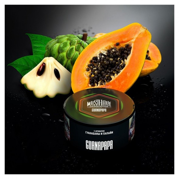 Табак Must Have - GuanaPapa (Гуанабана и Папайя, 125 грамм) купить в Ростове-на-Дону