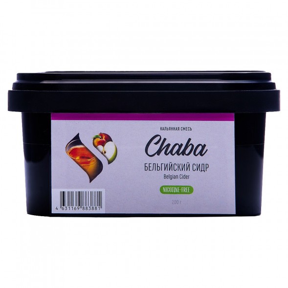 Смесь Chaba - Belgian Cider (Бельгийский Сидр, 200 грамм, Без никотина) купить в Ростове-на-Дону