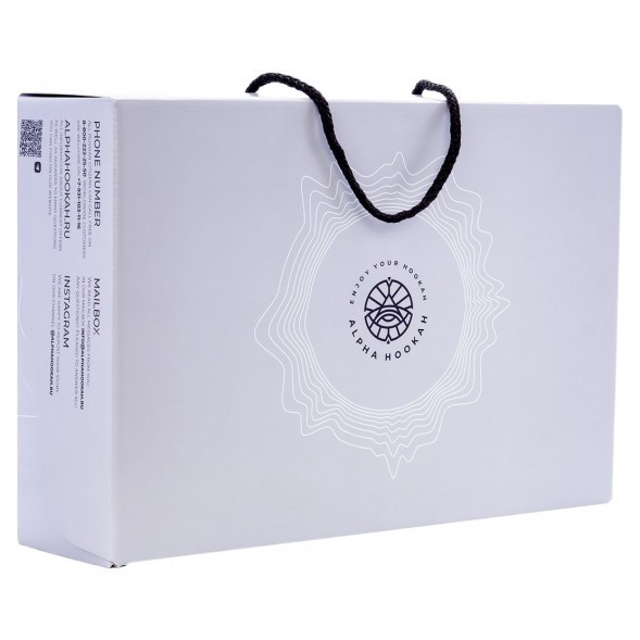 Кальян Alpha Hookah - ORO Light Black (без колбы) купить в Ростове-на-Дону