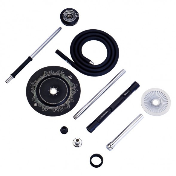 Кальян Alpha Hookah - ORO Light Black (без колбы) купить в Ростове-на-Дону