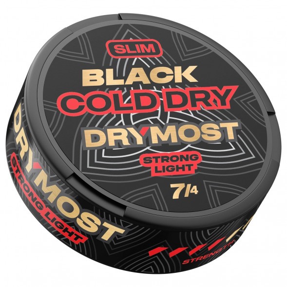 Табак жевательный DryMost - Black Cold Dry Slim (12 грамм) купить в Ростове-на-Дону