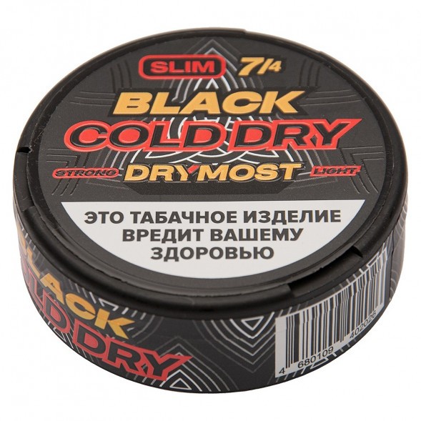 Табак жевательный DryMost - Black Cold Dry Slim (12 грамм) купить в Ростове-на-Дону