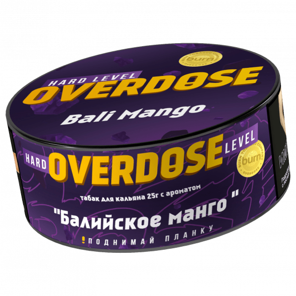 Табак Overdose - Bali Mango (Балийское Манго, 25 грамм) купить в Ростове-на-Дону