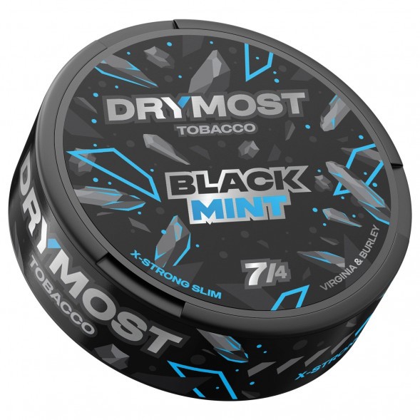 Табак жевательный DryMost - Black Mint (12 грамм) купить в Ростове-на-Дону