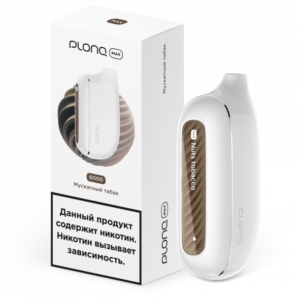 PLONQ MAX - Мускатный Табак (6000 затяжек) купить в Ростове-на-Дону