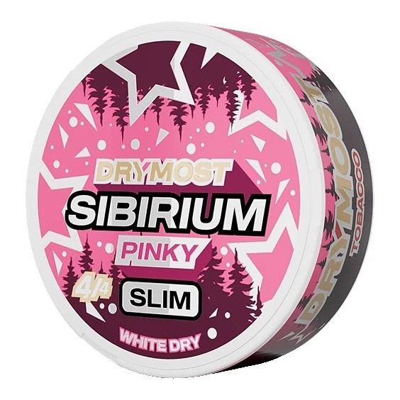 Табак жевательный DryMost - Sibirium Pinky Slim (Сибирский Малиновый Лимонад, 12 грамм) купить в Ростове-на-Дону