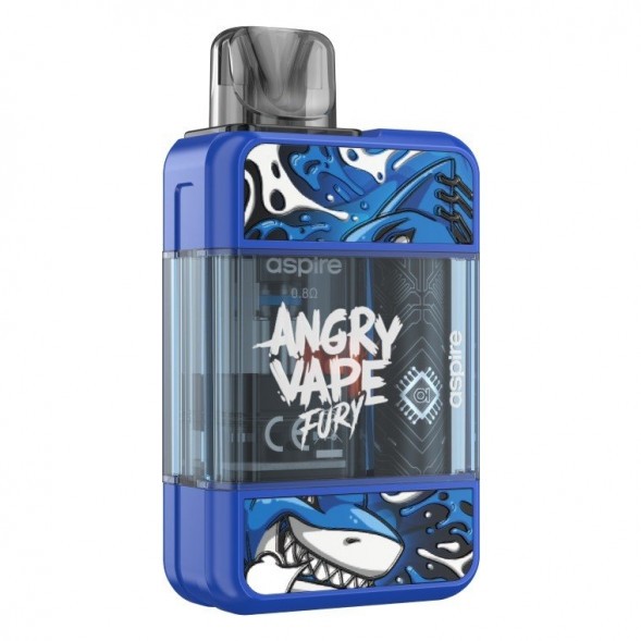 Электронная сигарета Brusko - Angry Vape Fury (650 mAh, Синий) купить в Ростове-на-Дону