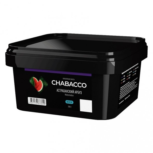 Смесь Chabacco MEDIUM - Watermelon Astrakhan (Астраханский Арбуз, 200 грамм) купить в Ростове-на-Дону
