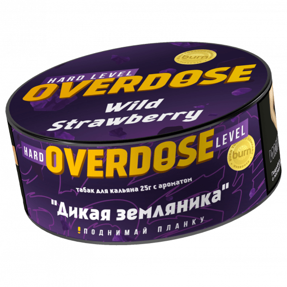 Табак Overdose - Wild Strawberry (Дикая Земляника, 25 грамм) купить в Ростове-на-Дону