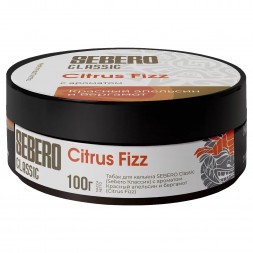 Табак Sebero - Citrus Fizz (Красный Апельсин и Бергамот, 100 грамм)