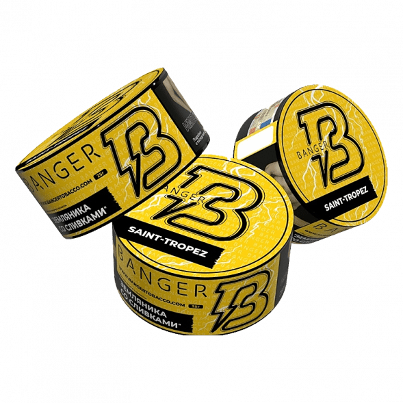 Табак Banger - Saint-Tropez (Земляника со Сливками, 25 грамм) купить в Ростове-на-Дону
