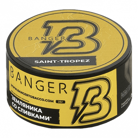 Табак Banger - Saint-Tropez (Земляника со Сливками, 25 грамм) купить в Ростове-на-Дону