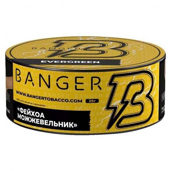 Табак Banger - Evergreen (Фейхоа Можжевельник, 25 грамм) купить в Ростове-на-Дону