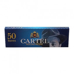 Бумага для самокруток Cartel - Blue (50 штук)